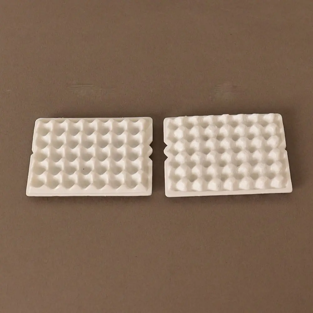 1세트 새로운 미니 모형 달걀 4가지 스타일 오리알 트레이 미니어처 장식품 미니어처 데코레이션