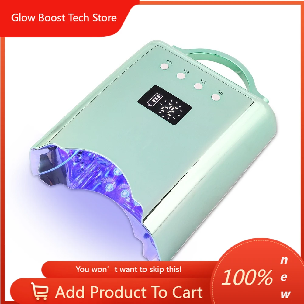 

NYnew 78W power storage manicure phototherapy light LED manicure light phototherapy machine quick-drying rechargeable nail light