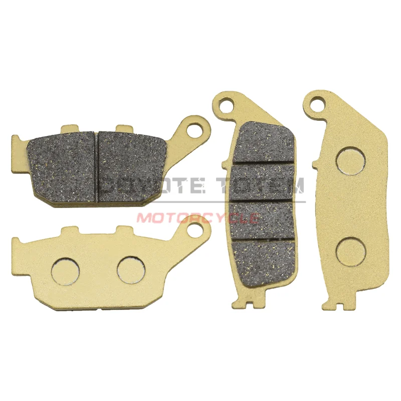 Motorbike front and rear brake pads for Suzuki DL250 V-Strom ABS 2018-2021 GSX250 2017-2018 GW250 Inazuma 2013-2015