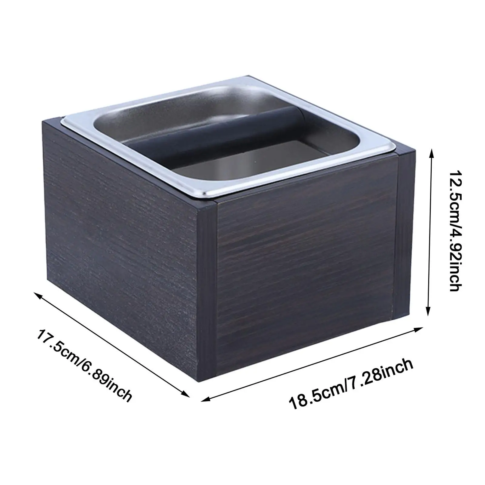 頑丈なゴム製のエスプレッソボックス,コーヒーマシン用のコンテナ