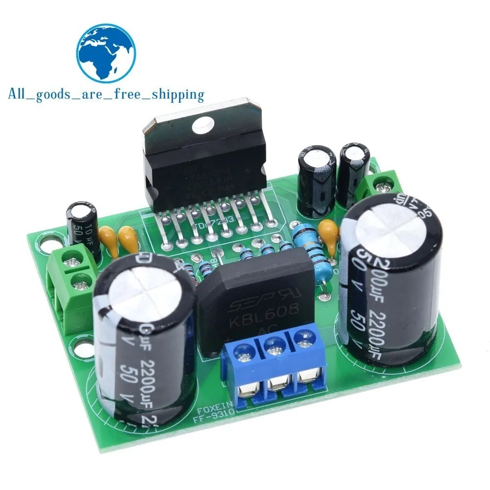 TZT TDA7293 Digital Audio Amplifier Board Mono Single Channel AC 12v-50V 100W