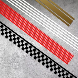 50cm Moto Fuel Tank Fender Stickers Fairing Cowl Pinstripe Decals DIY Stripe Waterproof for Racing Helmet Motorcycle Accessories
