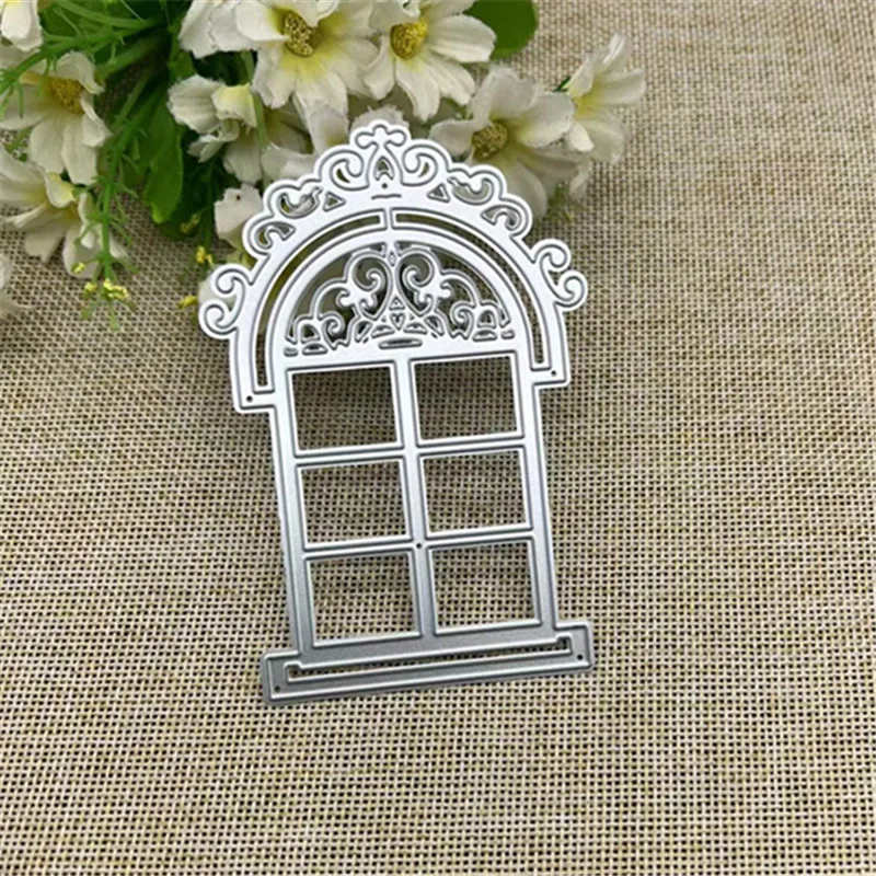 Window lace flowers Frame Metal Cutting Dies Stencils For DIY Scrapbooking Decorative Embossing Handcraft Template