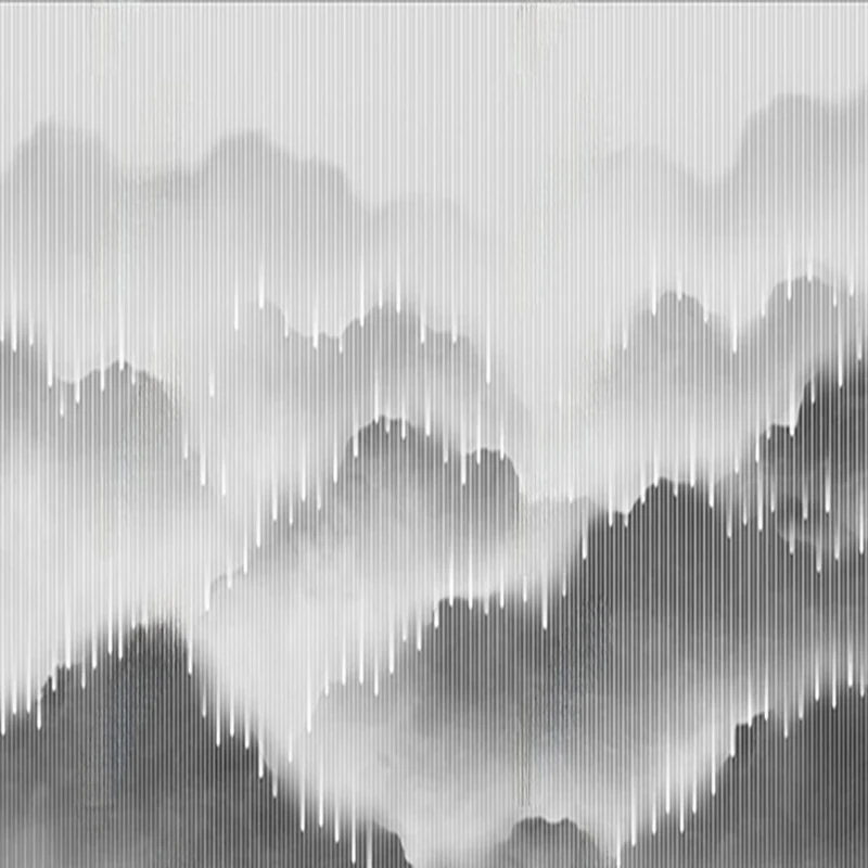 New Chinese Style Custom Mural Wallpaper Artistic Landscape Background Abstract Geometric Pattern Wall Coverings Home Decor
