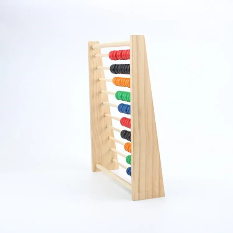 

Wooden early childhood children's arithmetic ten calculation racks, educational digital teaching aids, kindergarten counters, ab
