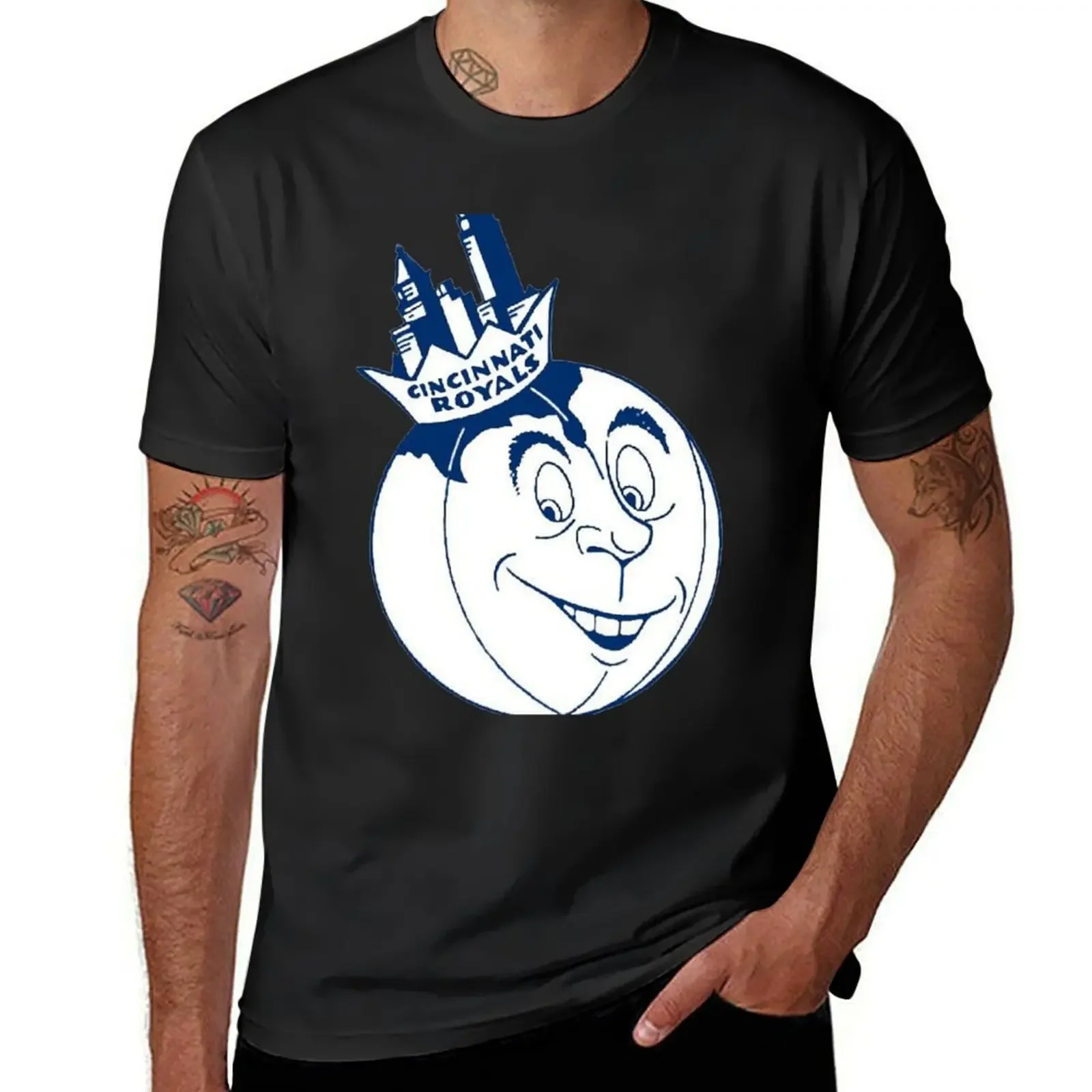 Cincinnati Royals T-Shirt customs graphic tee shirt mens graphic t-shirts anime