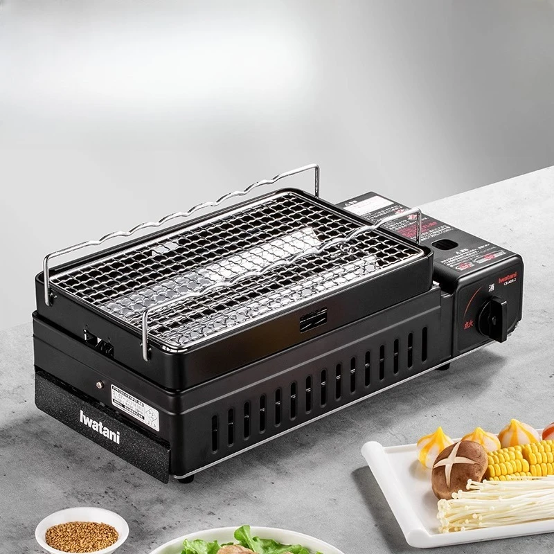 

Barbecue Oven Cassette Oven Household Portable Outdoor Barbecue Stove Cass Skewers