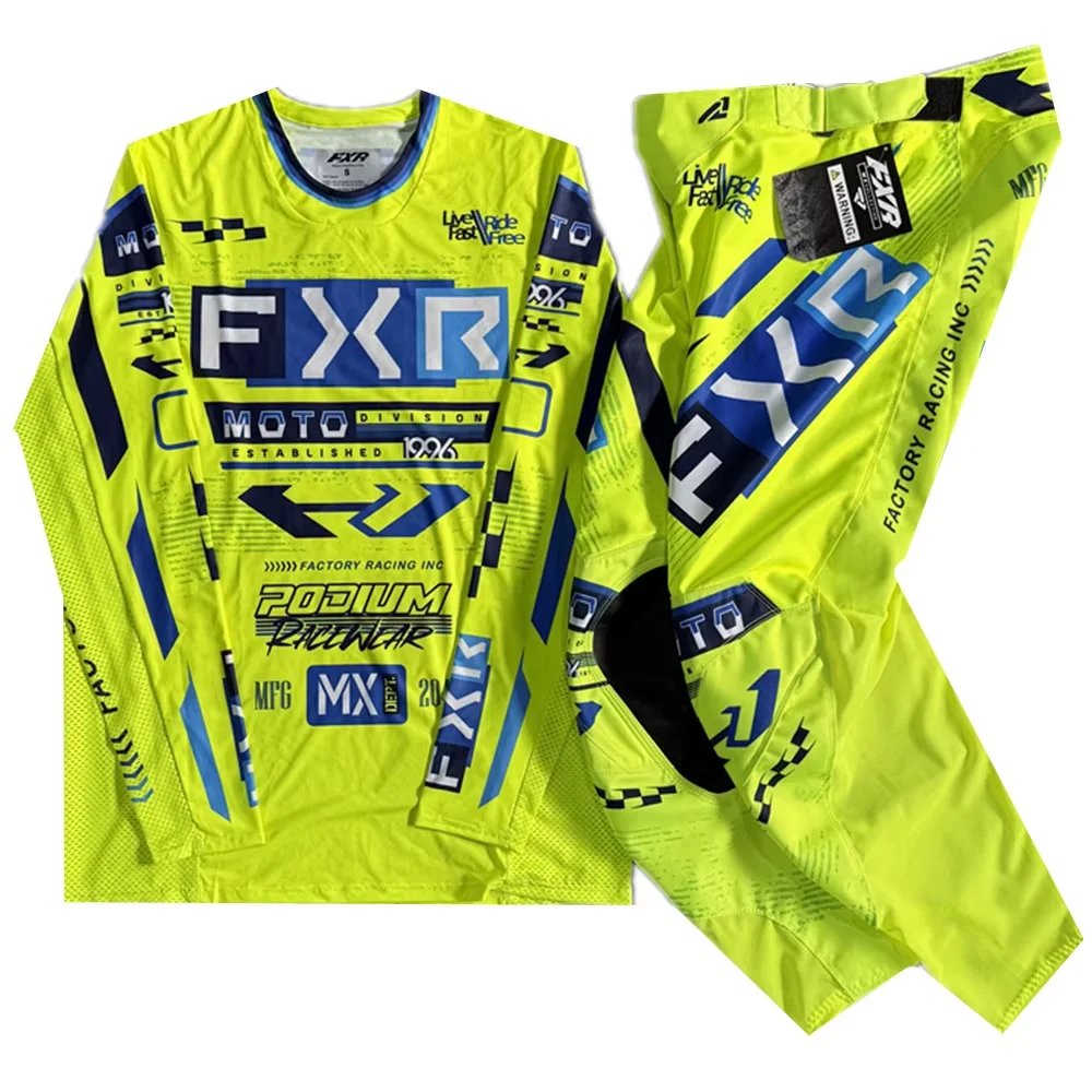 2025 PODIUM/ CLUTCH PRO Gear Set Dirt Bike Top Moto Jersey Set Motocross Clothing Off Road Moto Combos image 6