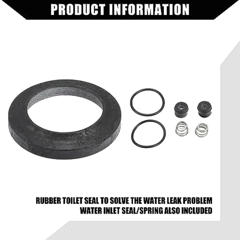 طقم صمامات مياه 42049 متين مقاوم للتسرب لمراحيض Style II RV سهل التركيب وسهل الاستخدام