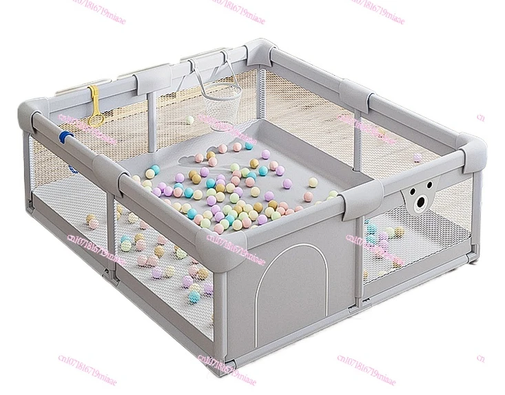 Baby Game Fence Floor Children Living Room Protective Grating Baby Crawling Mat Indoor Home Safety Fence Folding