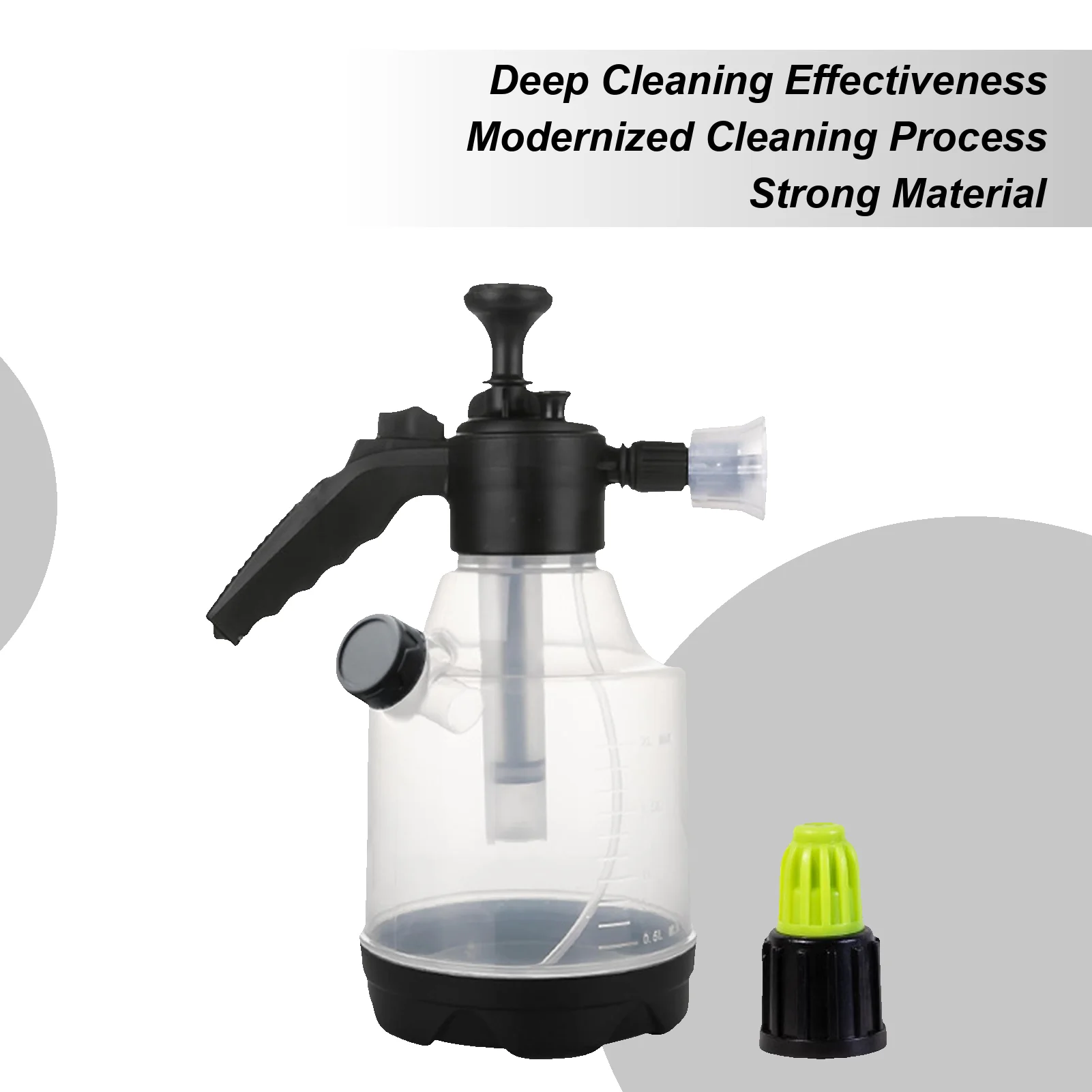 

Foam Spray Bottle 3L Foam Pump Pressure Sprayer Spray Bottles For Cleaning For Car Detailing Outdoor Watering Flower Care