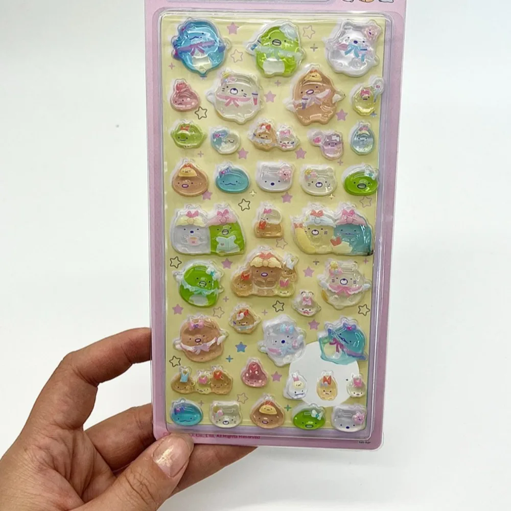 sumikkogurashi すみっコぐらし Stickers Cartoon Creative Peripheral Phone Case Transparent Sticker Friend Birthday Gift