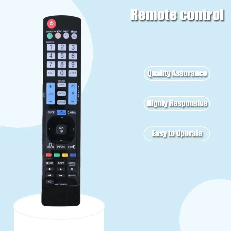 

HX1piec AKB72914293 Универсальный сменный пульт дистанционного управления ЖК-телевизор 42LW450U 42LW451C 42LW540U 42PT250A-ZA 42PT250K-ZA 42pt352 K-zb