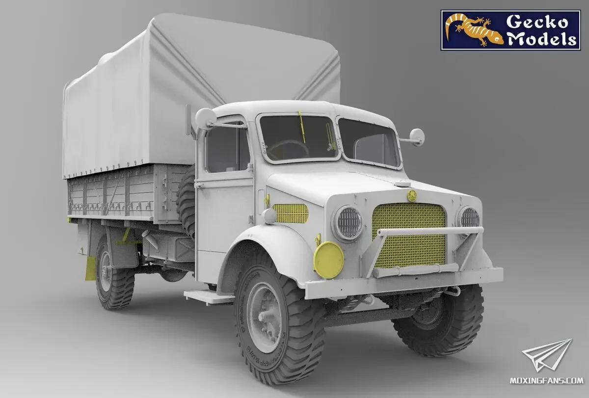 Kit modello Gecko 35GM0153 1/35 BTF OYD 3T 4x2 kit modello di camion per uso generale