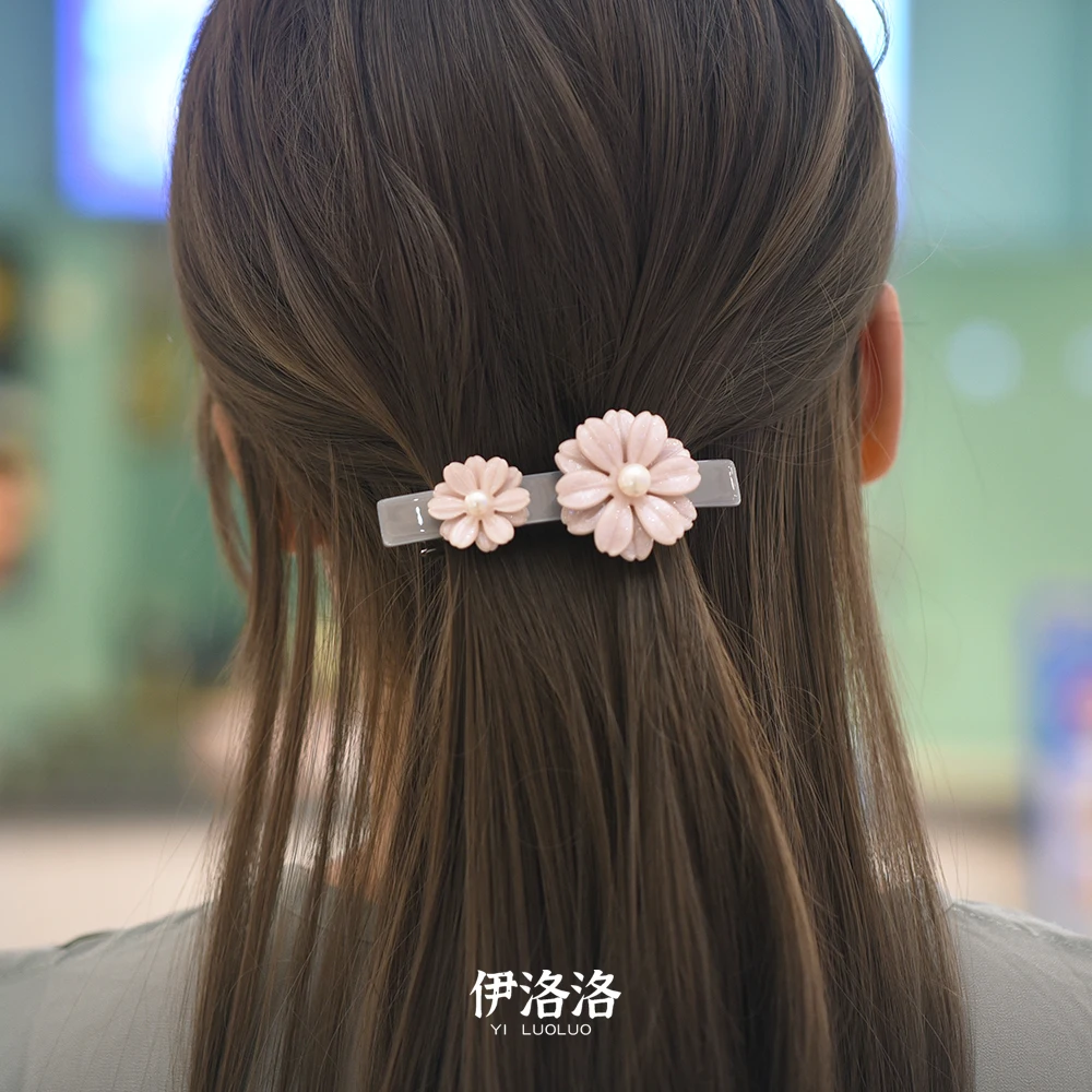 Women headwear girls hairwear flower hair clip fashion vintage hair barrette cute hair accessories for women