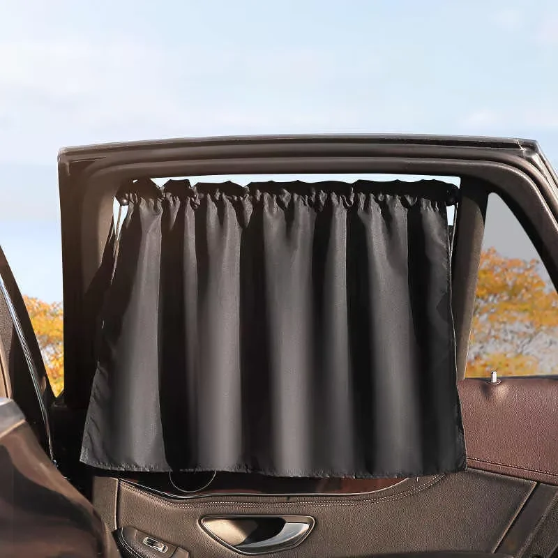 Suction Cup Curtain In The Car Window Sunshade Cover Cartoon Universal Side Window Sunshade UV Protection for Kid Baby Children