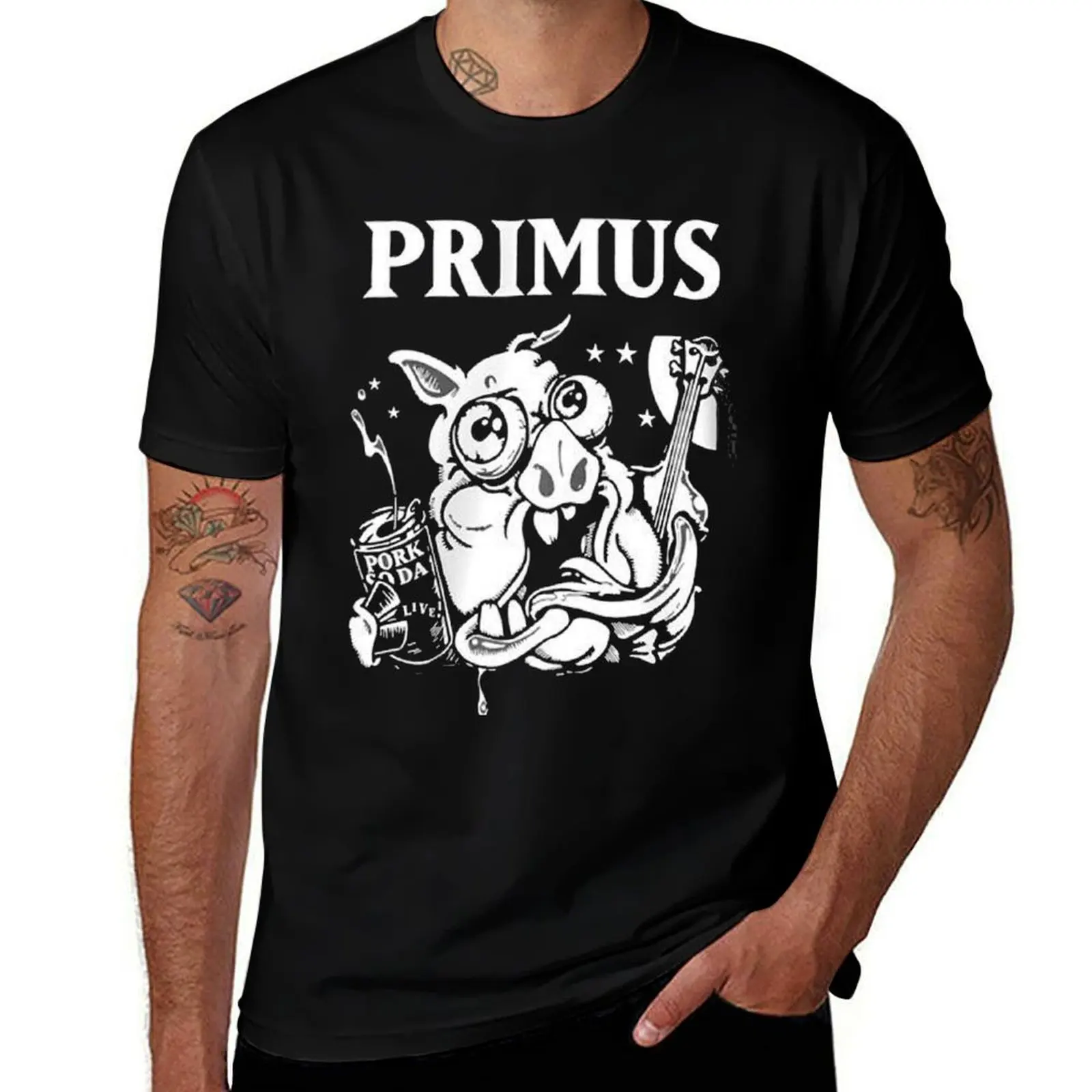 primus logo T-Shirt man t shirt cotton high quality T-Shirt