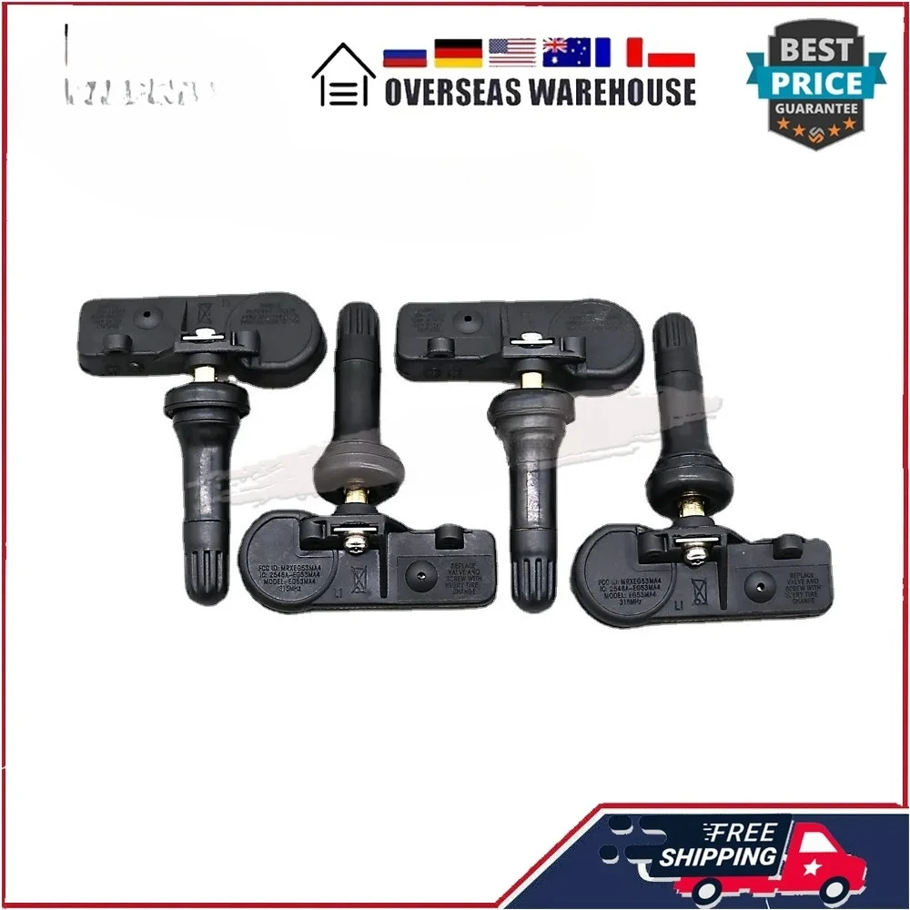 

4 шт. для FORD FUSION ESCAPE Focus E-150 F-150 315 МГц датчик давления в шинах TPMS DE8T-1A180-AA 9L3T-1A180-AF 9L3Z-1A189-A