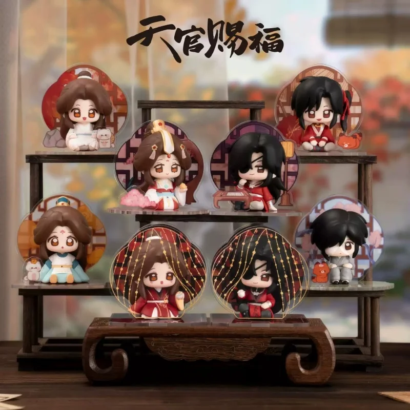 

Play Infinite Heavenly Official Blessing Animation Classmate Scenery Series Blind Box Trendy Play Cute Desktop Ornament Gift New