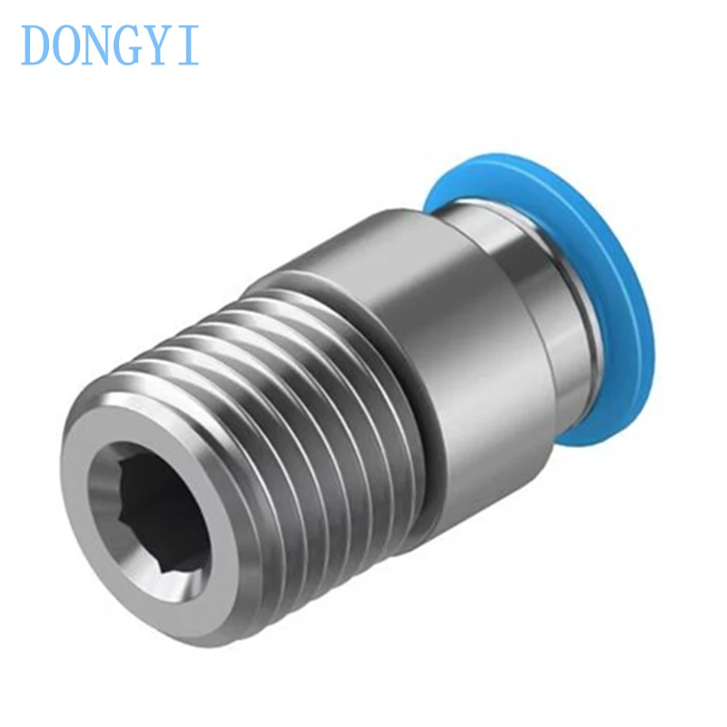 Push-in Fitting QS QS-1/8-1/4-3/8-1/2-4-6-8-10-12-16-I 153012 153013 153015 190647 153014 153016 153018 190649 153017 153019