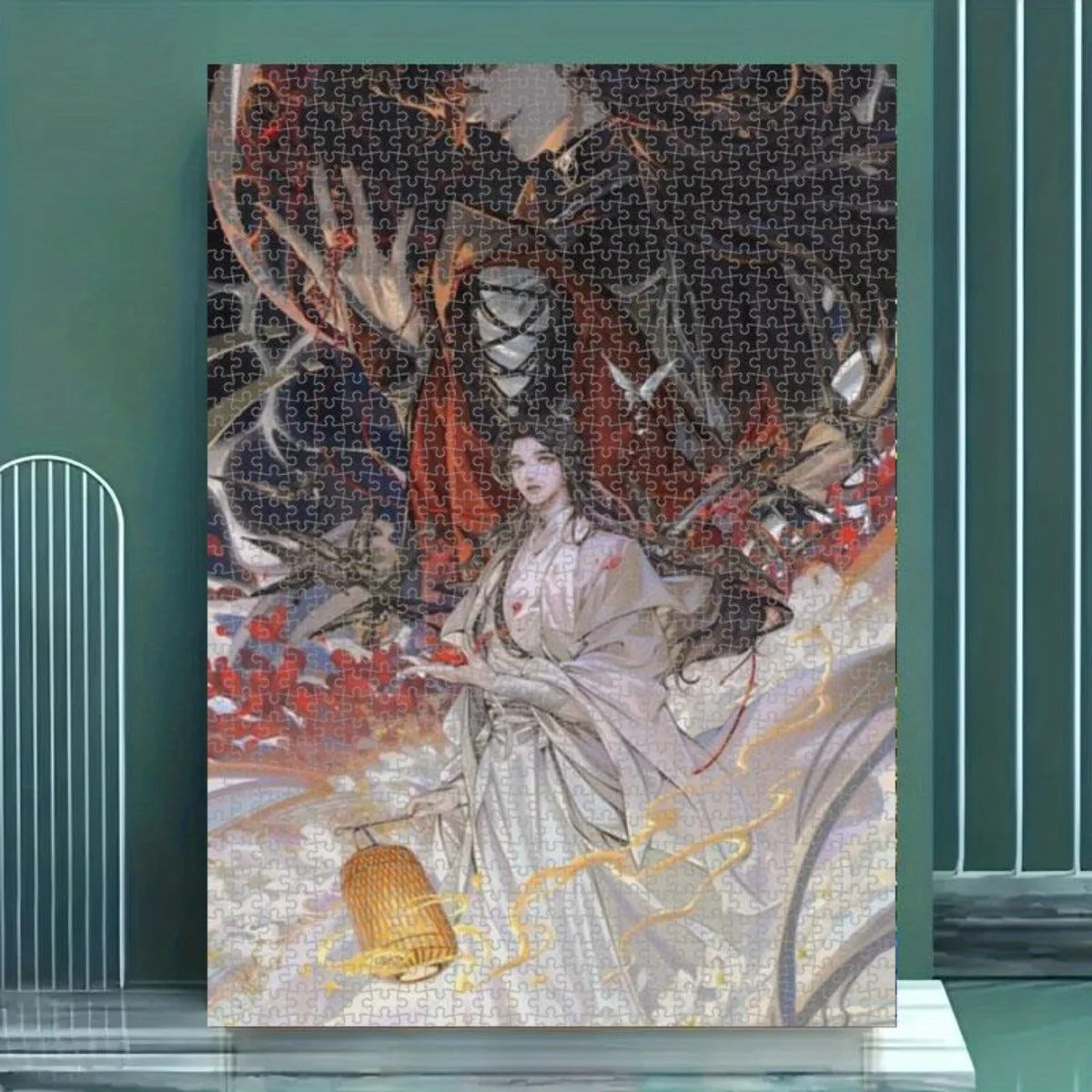 1000 قطعة من ألغاز الكبار - ألعاب ذكاء DIY المحدبة - رائعة للبالغين والأسرة لليالي الألعاب ENPAP Anime Heaven الرسمية #3