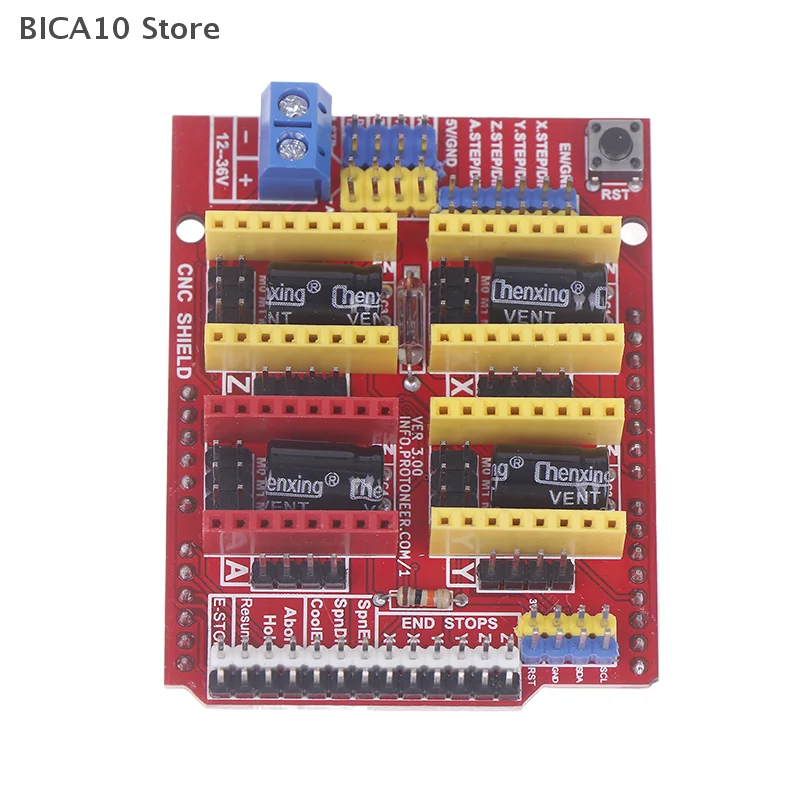 Grabador CNC V3 avanzado / Impresora 3D / Placa de expansión A4988 para Arduino
