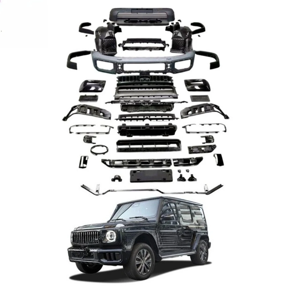 

Wide body kit for W464/W465, upgraded to G63 bumper
