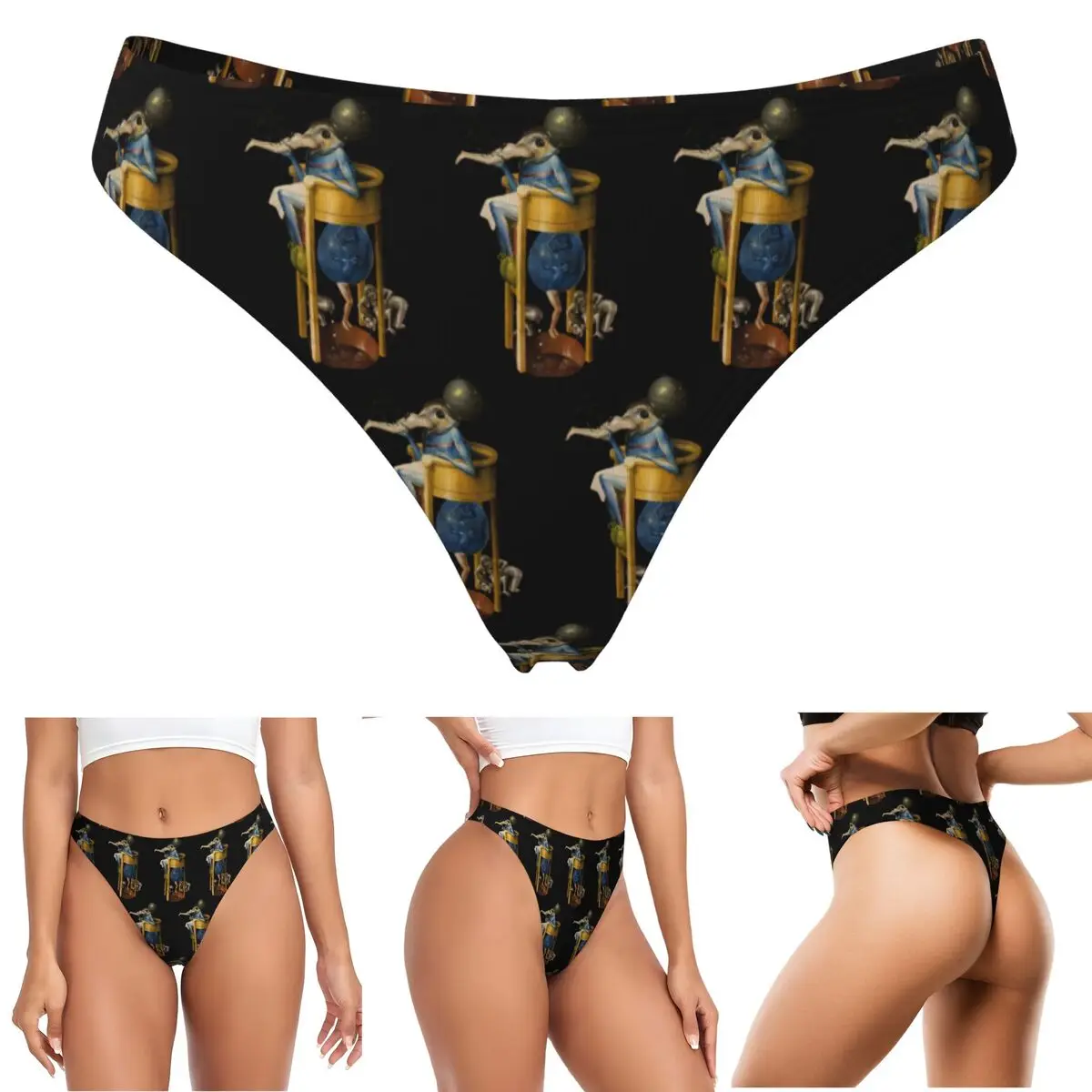 calcinha-g-string-personalizada-hieronymus-bosch-devil-on-night-respiravel-feminina-confortavel-com-stretch