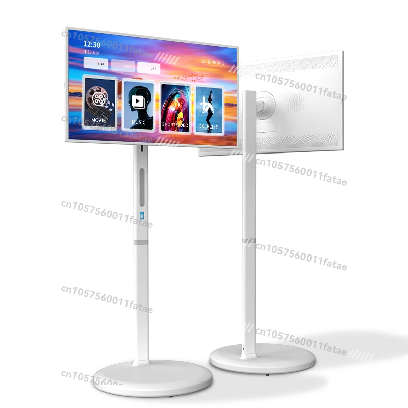 

32 Inch 13 TV 8+128G 1080P ， Family Indoor Smart Tv Wheels for Study Business Entertainment Portable Tv