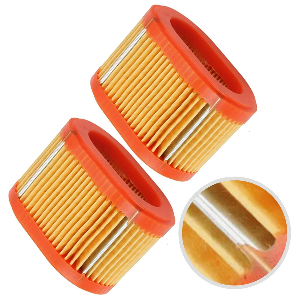 2Pcs Air Filter For 790166, 698867 Engines 76mm X 54mm Compatible With Multiple Models Lawn Mower Parts And Accessories
