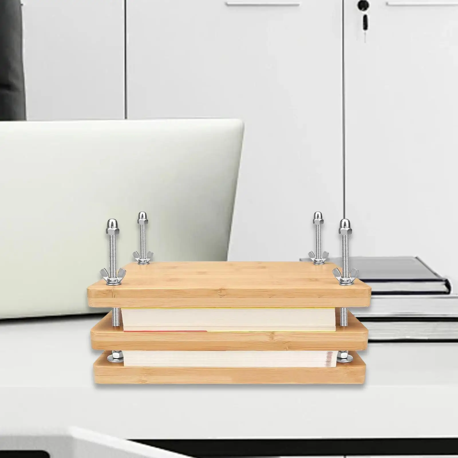 Handmade Multiuse Imprensa Do Livro De Madeira, Manual Prático, Sturdy Encadernação Imprensa para Casa, Encadernação DIY, Álbuns de Fotos