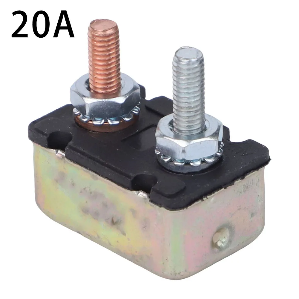 Automatic Resetting Circuit Breaker 12V with Overcurrent Protection for Automotive Marine Applications Trucks RVs and Buses