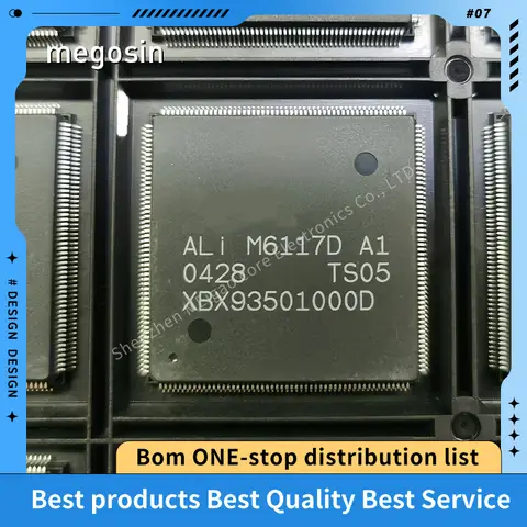 1PCS/LOT  ALi M6117D A1 M6117D QFP-208 Programmable complex logic controller IC chip