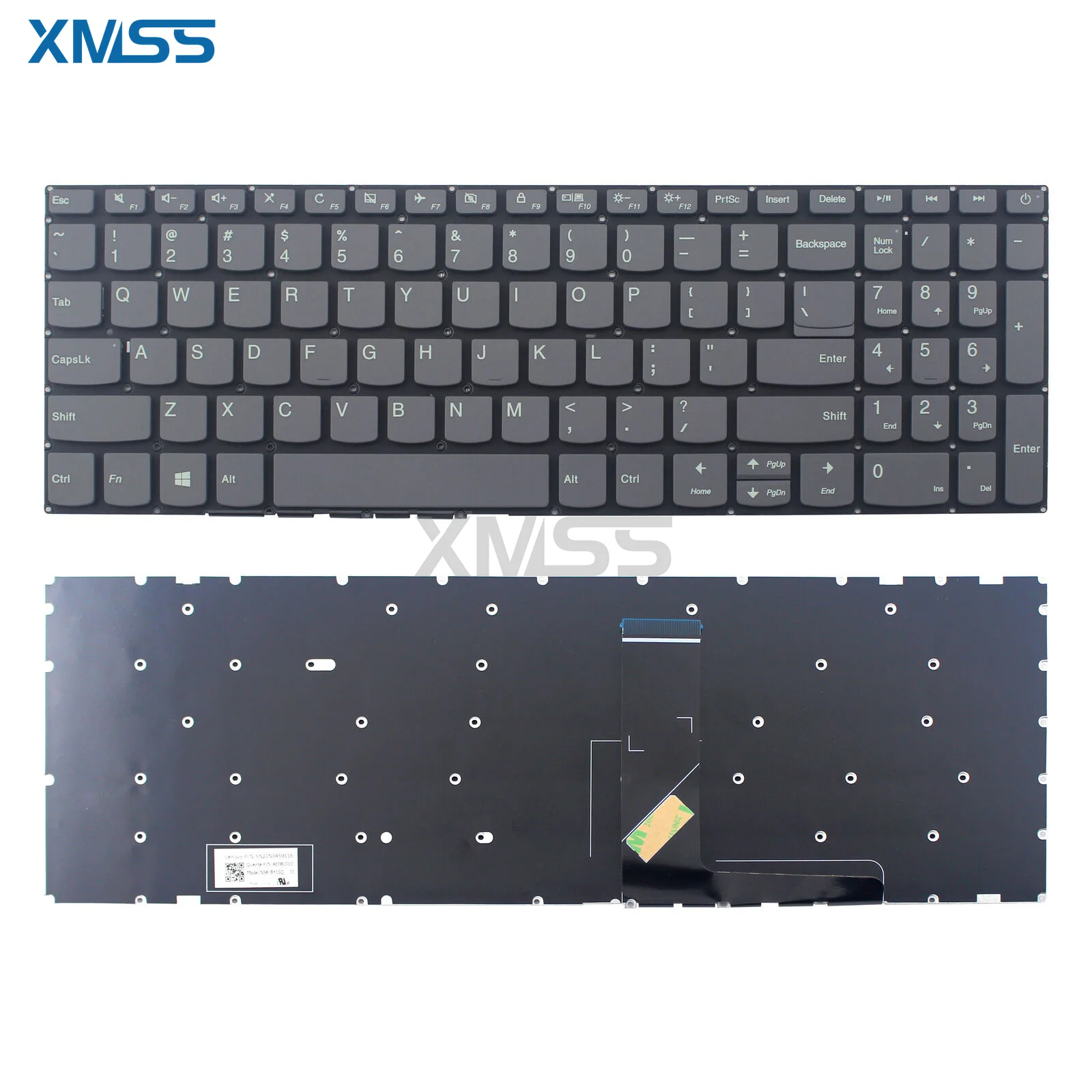 

New US English Keyboard FOR Lenovo IdeaPad 130-15AST 130-15IKB Black No Frame