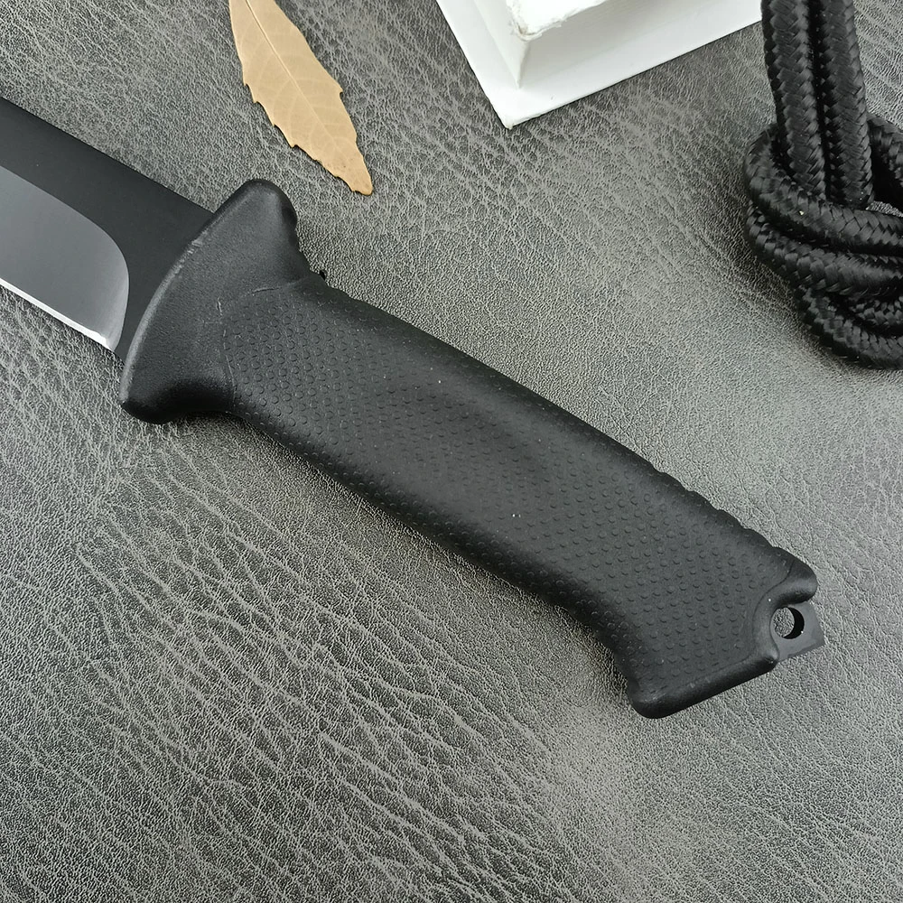 GERBER 08719 Fixed Blade Knife 8Cr13Mov Steel Blade Rubber and Plastic Handle Outdoor Caming Hunting Tactical Straight Knife