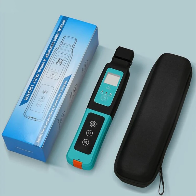 Y1UB ABS Simple Fiber Tester T901 40 Optical Fiber Identifier Suitable for 2.0 0.9 0.25mm Fiber Tester Fiber Cable