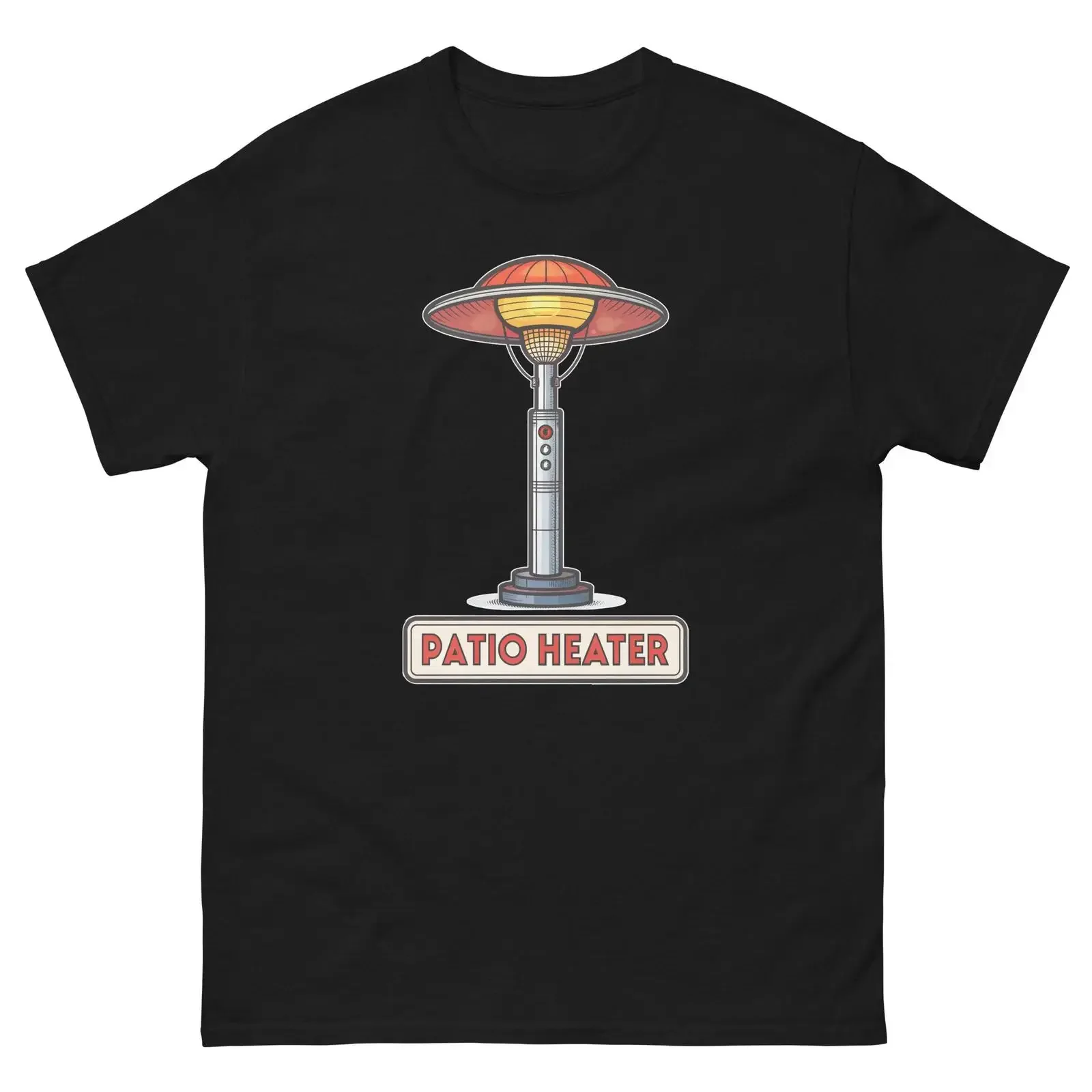 Patio Heater Home Appliance Electronics T Shirt vintage Washed Stylish Casual graphic homme Comfortable designer clothes