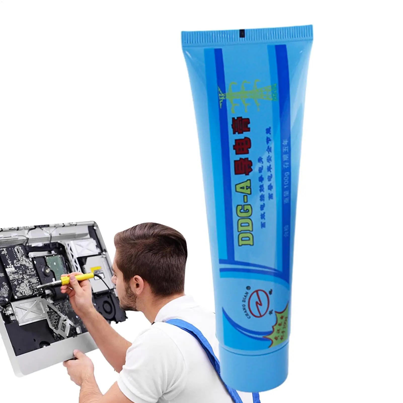 شحم كهربائي 100 جرام زيوت التشحيم الكهربائية للتطبيقات الكهربائية والسيارات