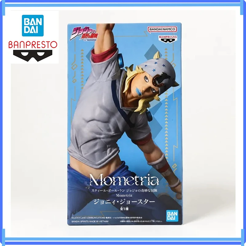 Figura de acción original de Banpresto en stock, Bandai Jojo Bizarre Adventure Johnny Joestar, modelo de muñeco, nuevo en caja, juguetes, regalos