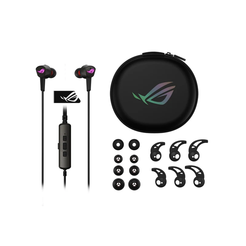 ASUS ROG Cetra II RGB Earphone For Rog Phone 5/3/2 Type-C Gaming Headset ANC Active Noise Reduction Surround 7.1 Sound Effect