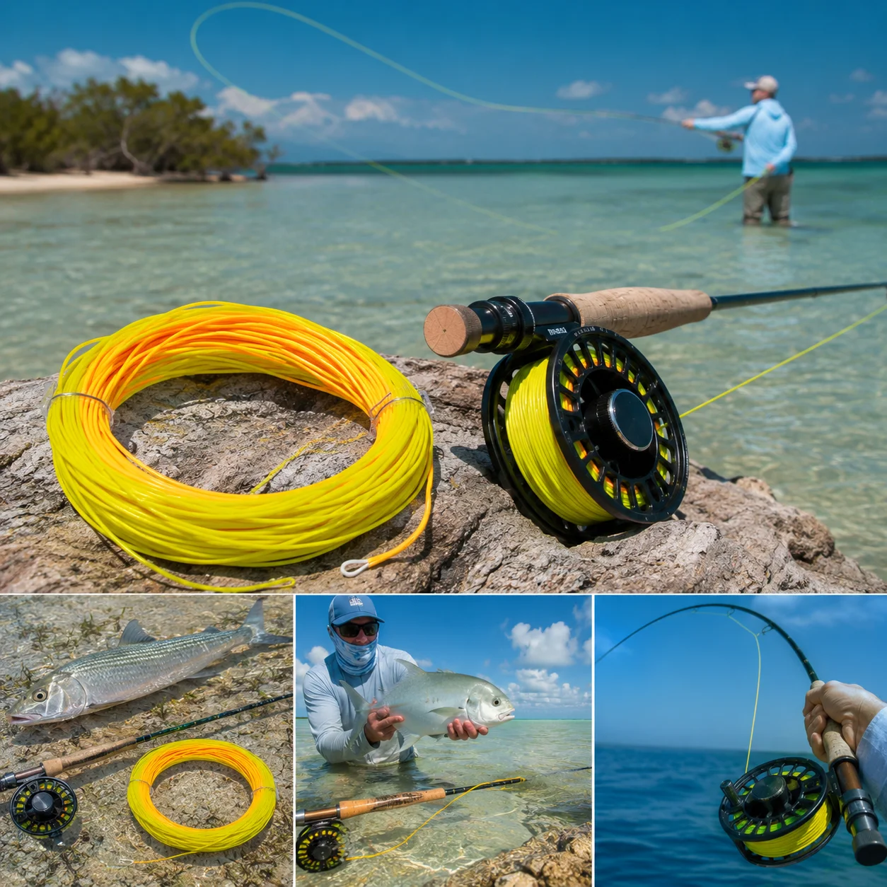 Aventik WindCutter Switch Fly Line 42-50FT Head, Ultra-Low Stretch Core, Long Front Taper, Single-Hand Spey & Overhead Fly Line