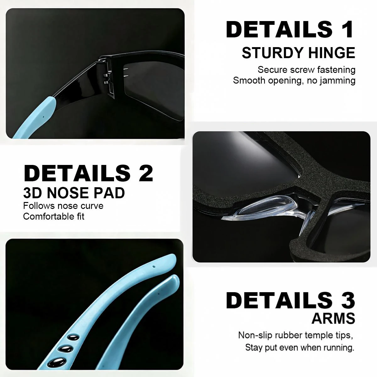 Safety Goggles for Sports And Outdoor Activities Soft Foam Gasket Eye Protection for Shooting Woodworking Lab Industry HM17
