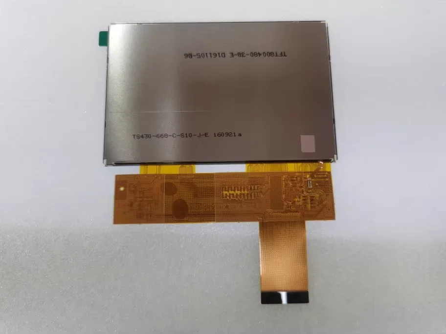New 4.3 inch LCD TFT800480-37-V1-E TFT800480-38-E TFT9K1465FPC-A1-E for Industrial LCD Screen