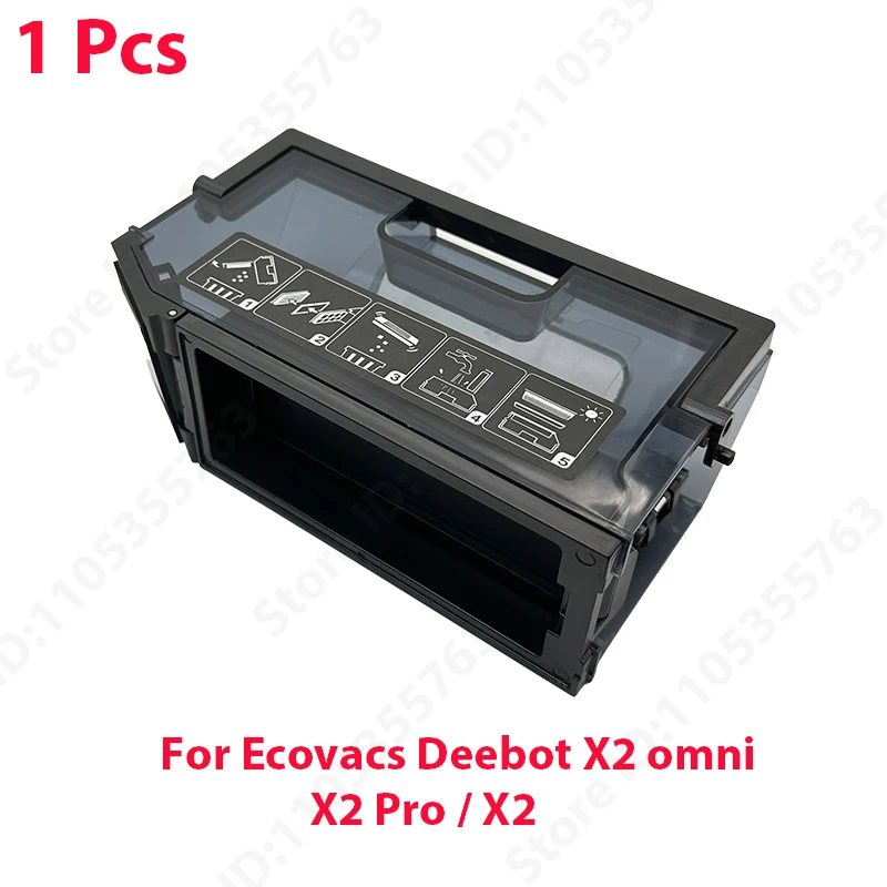 For Ecovacs Deebot X2 Omni / X2 Pro / X2 Main Side Brush Hepa Filter Mop Cloth Dust Bag Accessories image 3