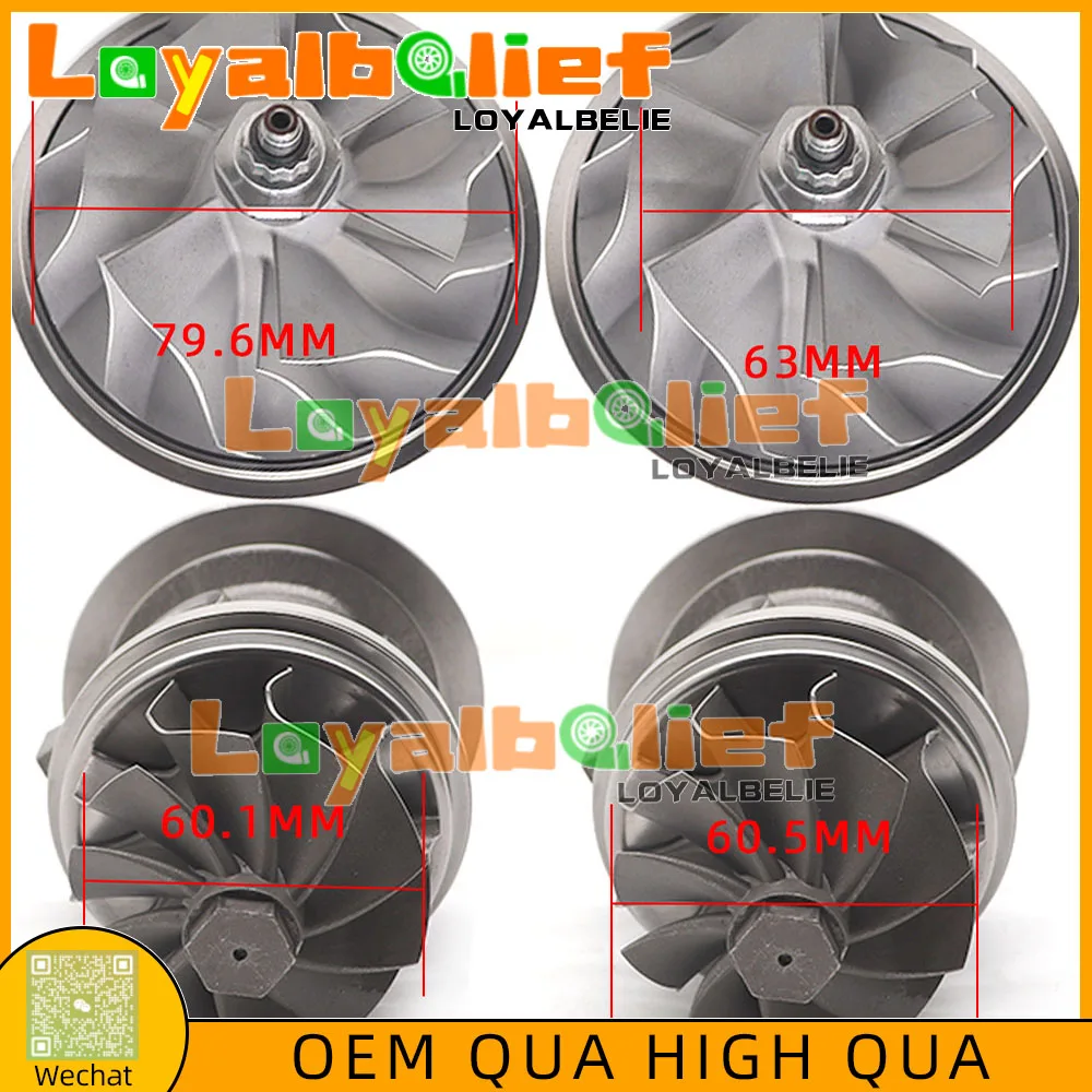 Auto GT3582 GT35 Turbo Cartridge Core Chra For T3 AR.70/63 3.0L-6.0L Engine T3 AR.70/63 Anti-Surge Compressor