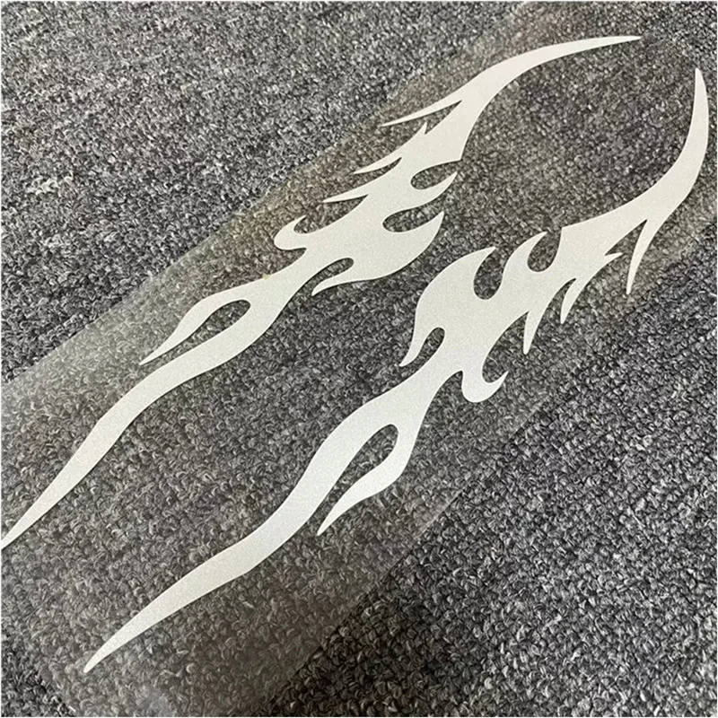 Car Stickers Modified Flame Reflective Sticker Auto Exterior Accessories Decals Moto Body Decor Voiture Supplies 자동차 용품 베스트