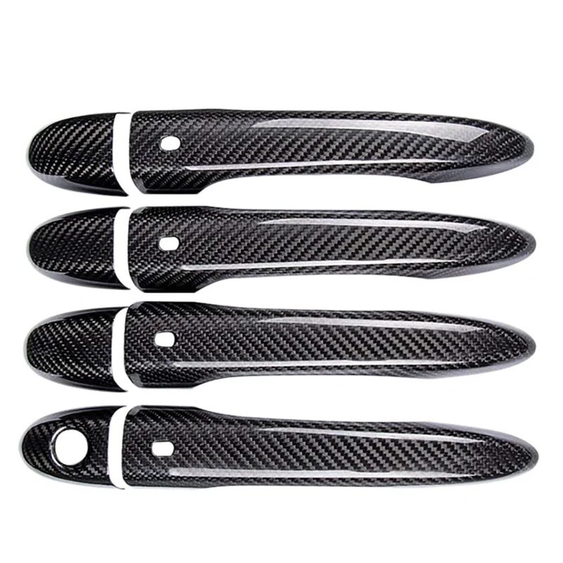 

Exclusive Carbon Fiber Door Handle Cover Car Exterior Door Handles Trim For Maserati Levante Ghibli Quattroporte 2013-2017 Parts