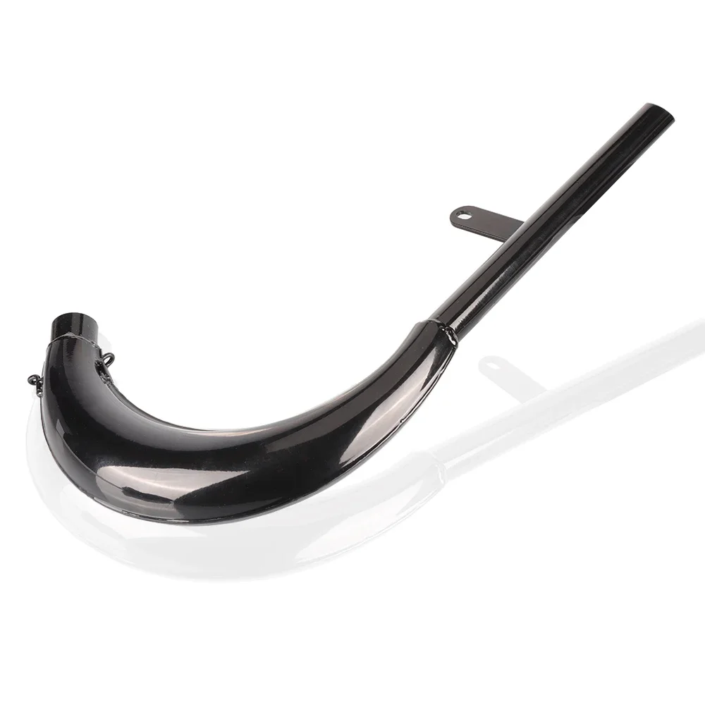 For 2 Stroke 50cc 66cc 80cc 100cc Engine Gas Motorized Bicycle Motor Bike Split Pipe Exhaust Muffler Kit
