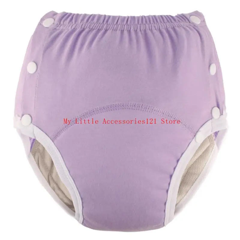 ملابس داخلية القطن القابلة لإعادة الاستخدام للبالغين عالية امتصاص القماش مقاوم القماش حفاضات سلس البول. #5