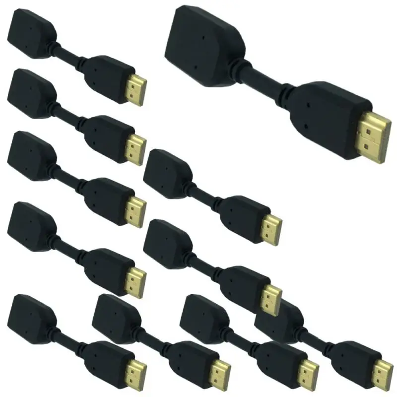 1/3/5/7PCS HDMI High-definition Cable 10cm Male To Female 19+1HDMI Computer Cable High-definition Cable